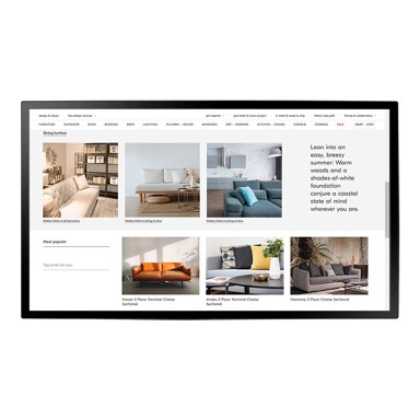 AG NEOVO Monitor Panel TX-4302 Digital signage, 109,2 cm (43"), LCD, 400 cd/m², Full HD, ekran osjetljiv na dodir, Windows 10, 24/7, crni